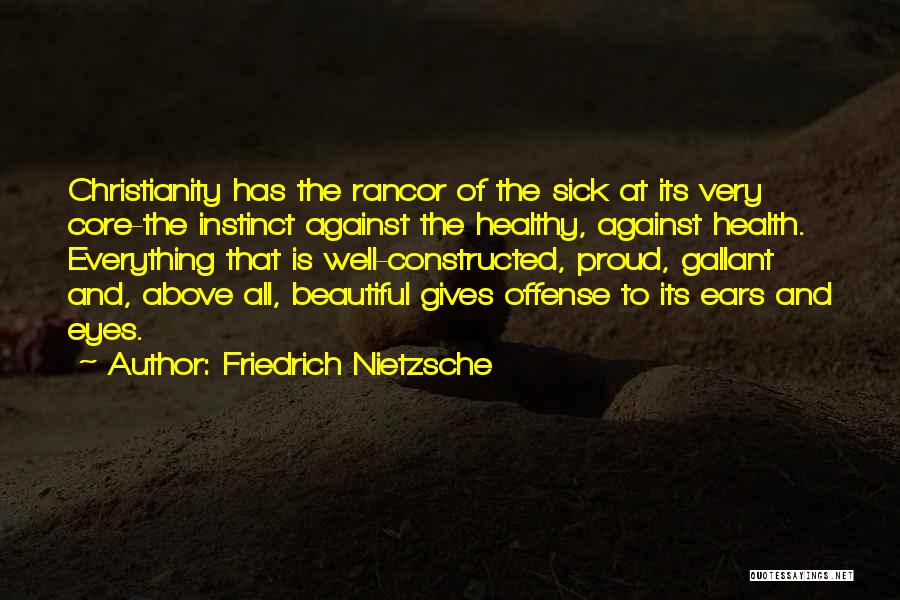 Rancor Quotes By Friedrich Nietzsche