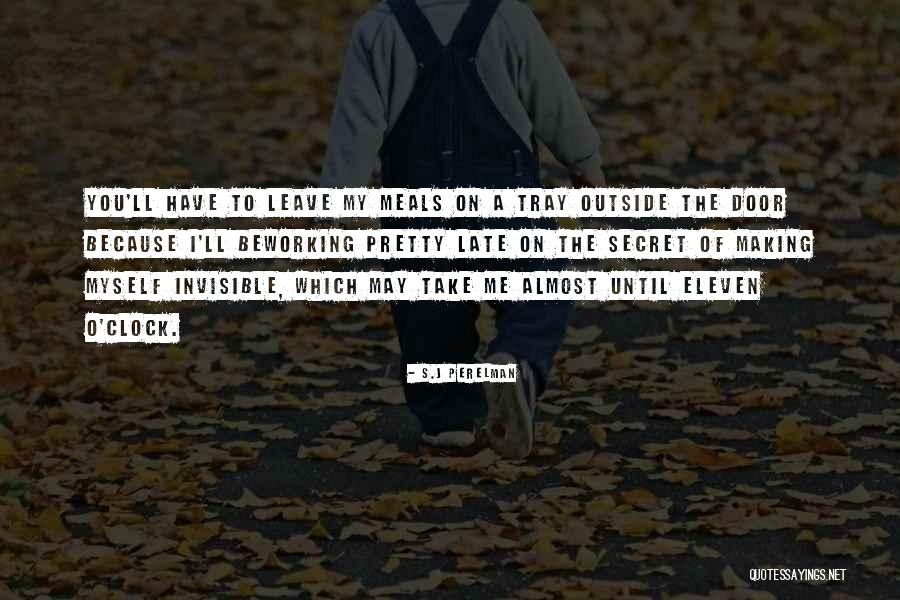 Rancourt Moccasins Quotes By S.J Perelman Rancourt Moccasins Quotes By S.J Perelman