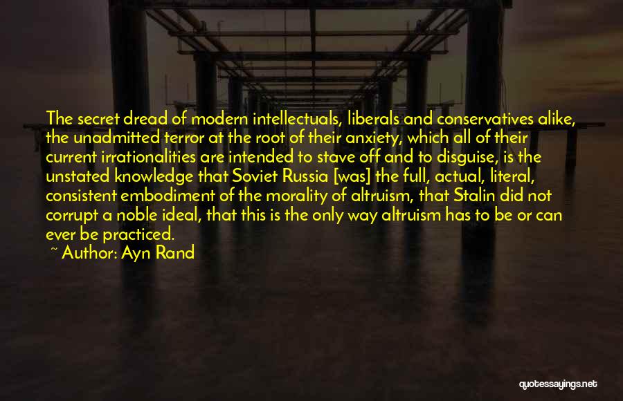 Rand Altruism Quotes By Ayn Rand