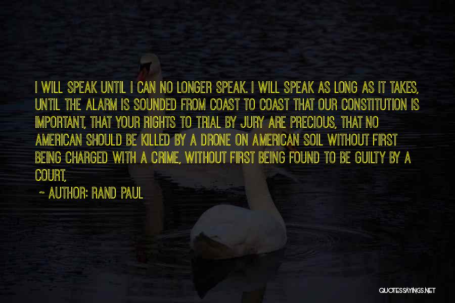 Rand Paul Drone Quotes By Rand Paul