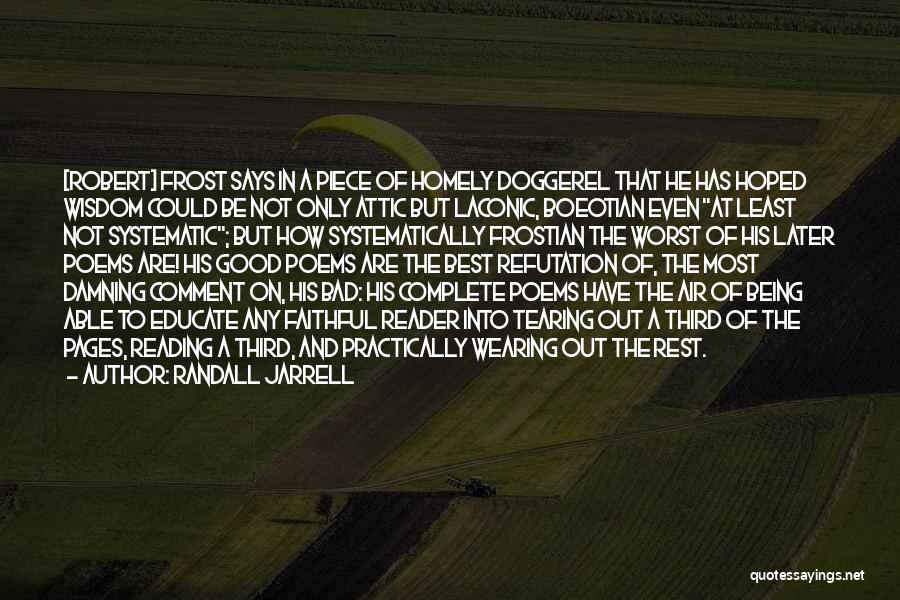 Randall Jarrell Quotes 789057