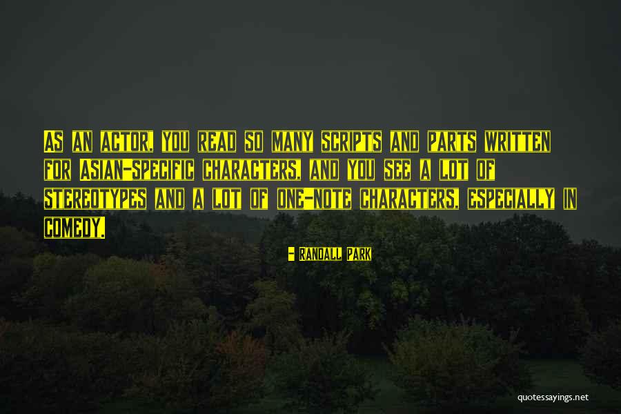 Randall Park Quotes 817480 Randall Park Quotes 817480