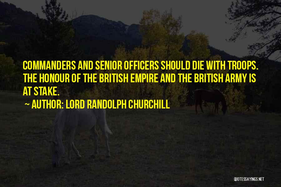 Randolph Churchill Quotes By Lord Randolph Churchill