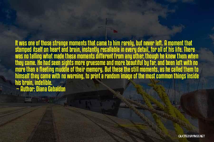 Random Moments In Life Quotes By Diana Gabaldon