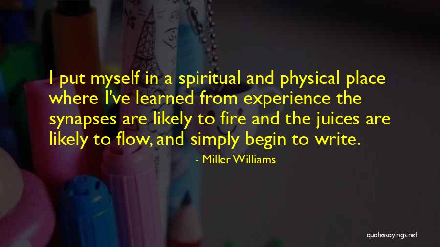 Random Questions Quotes By Miller Williams Random Questions Quotes By Miller Williams