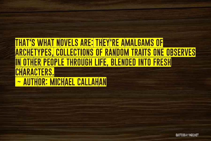 Random Things In Life Quotes By Michael Callahan