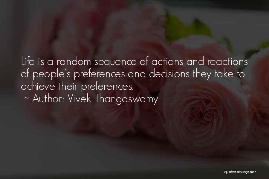 Random Things In Life Quotes By Vivek Thangaswamy