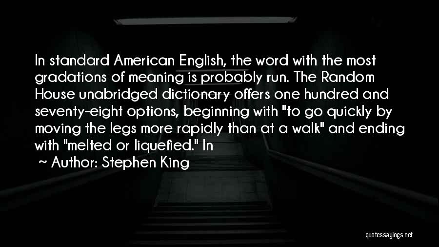 Random Word Quotes By Stephen King