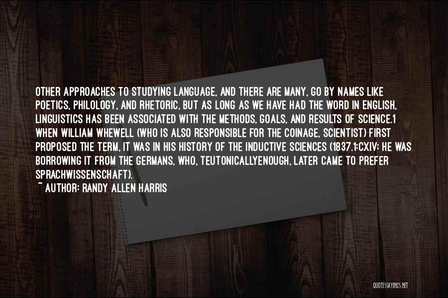 Randy Allen Harris Quotes 826561