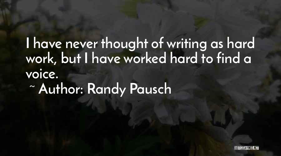Randy Pausch Quotes 1428475