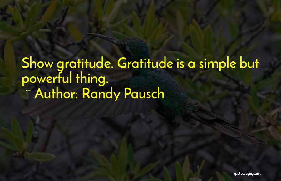Randy Pausch Quotes 493024