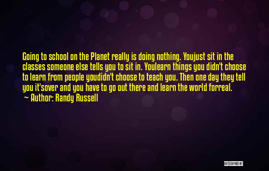 Randy Russell Quotes 605467