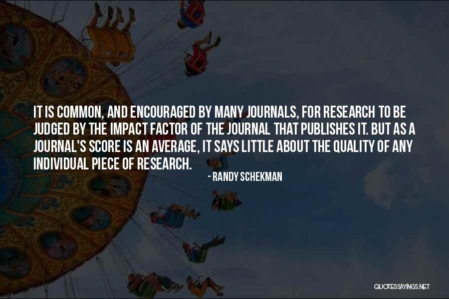 Randy Schekman Quotes 719448 Randy Schekman Quotes 719448