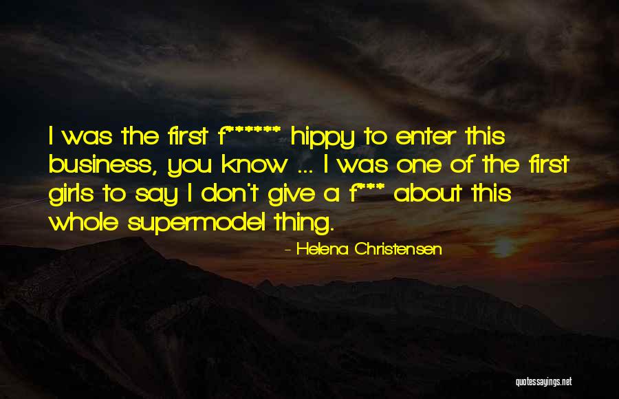Ranees On Main Quotes By Helena Christensen Ranees On Main Quotes By Helena Christensen