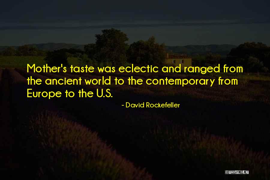 Ranged Quotes By David Rockefeller Ranged Quotes By David Rockefeller