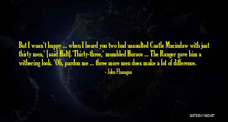Ranger's Apprentice Horace Quotes By John Flanagan Ranger's Apprentice Horace Quotes By John Flanagan