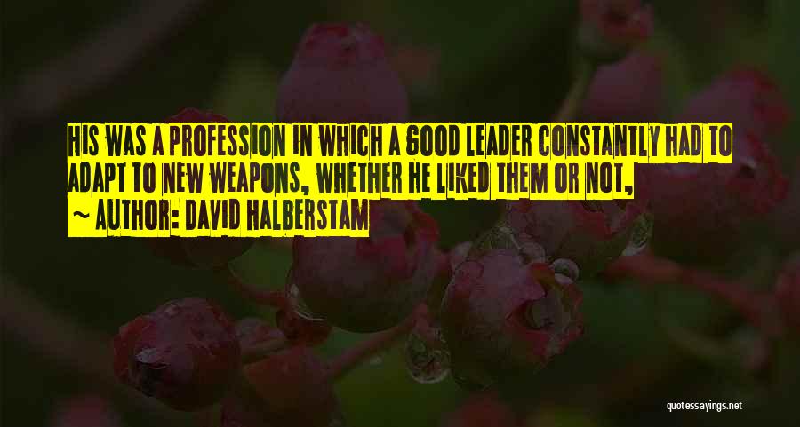 Rangjung Central School Quotes By David Halberstam