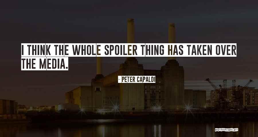 Ranise Quotes By Peter Capaldi