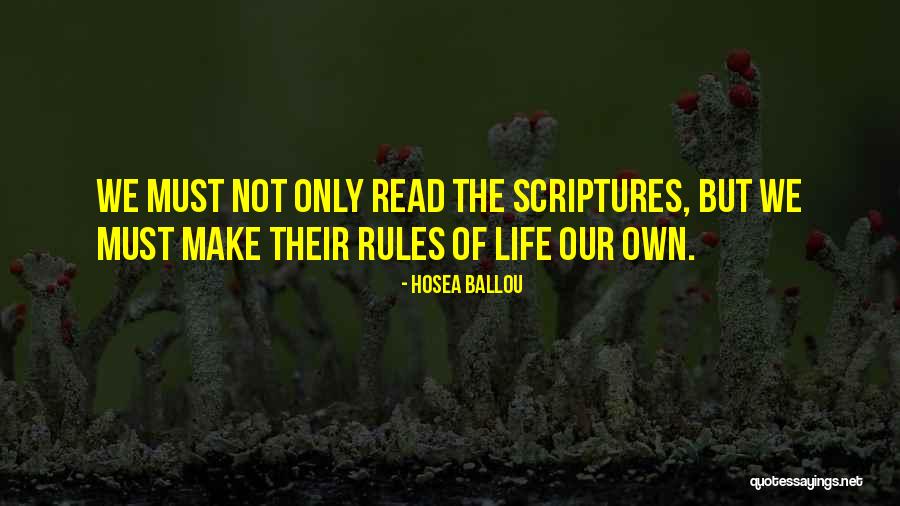 Ranisha Quotes By Hosea Ballou Ranisha Quotes By Hosea Ballou