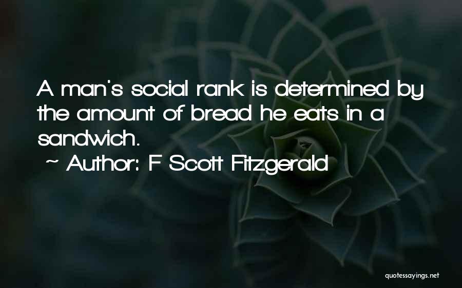 Rank Quotes By F Scott Fitzgerald