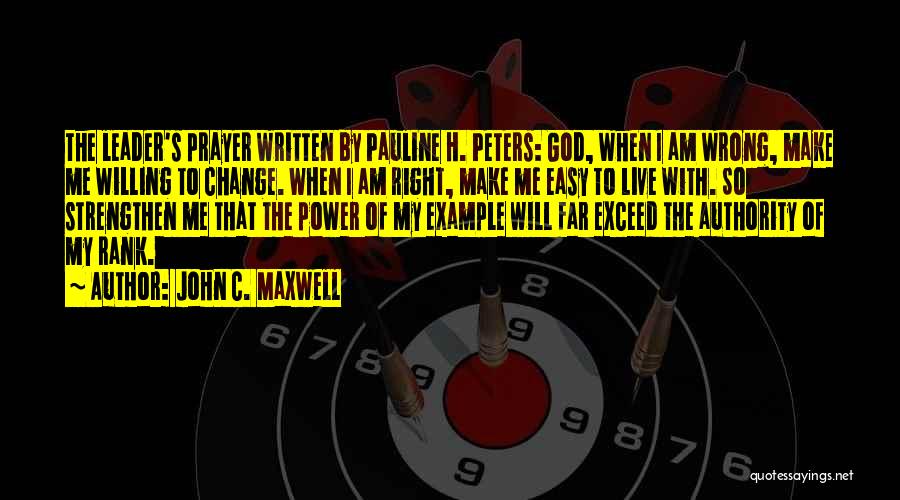 Rank Quotes By John C. Maxwell