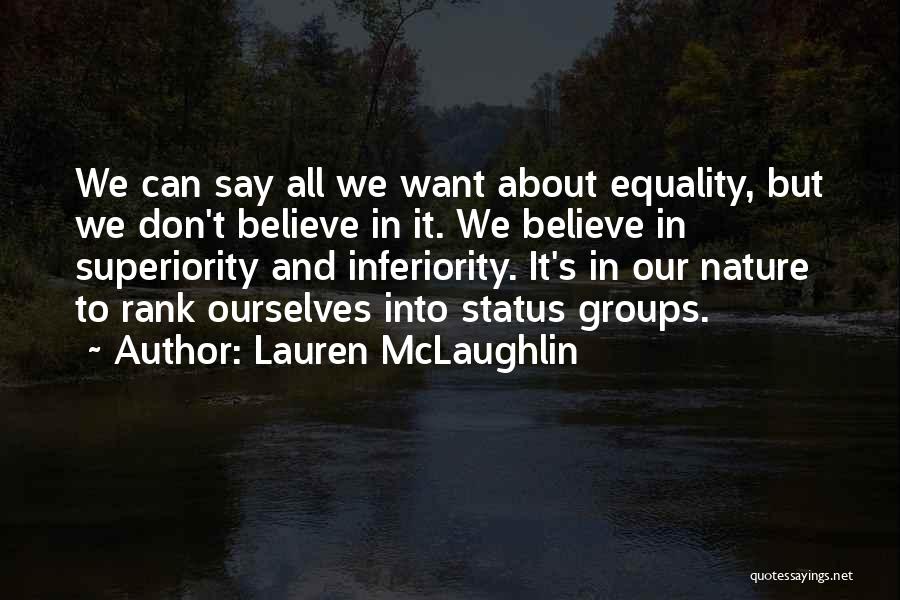 Rank Quotes By Lauren McLaughlin