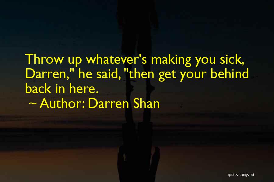 Rankers Quotes By Darren Shan