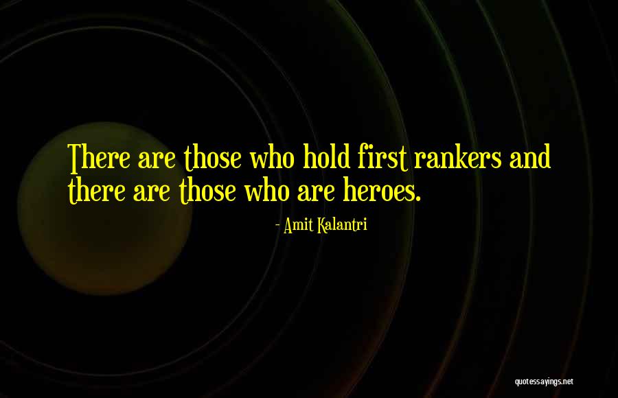 Ranking Quotes By Amit Kalantri