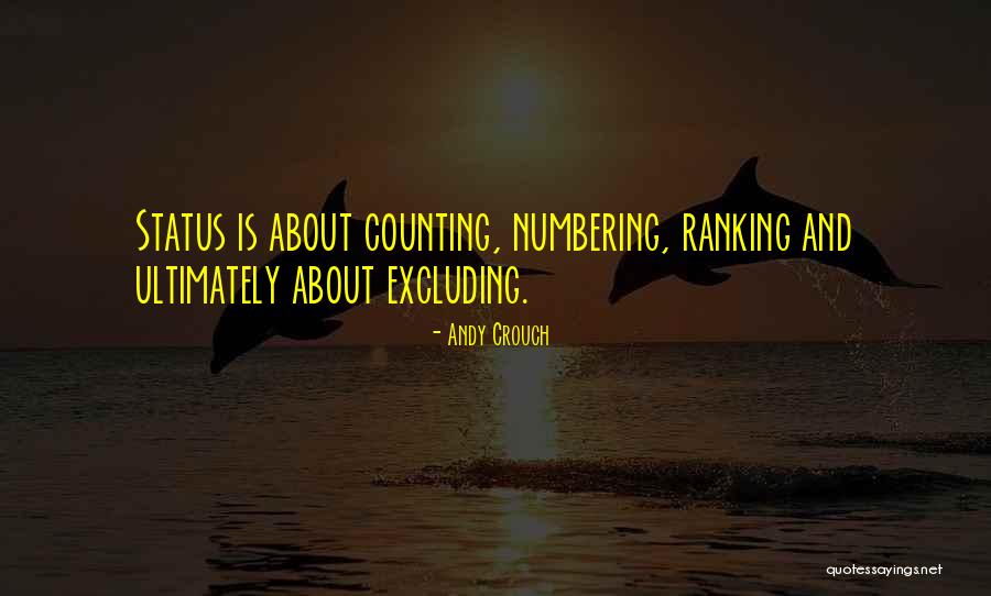 Ranking Quotes By Andy Crouch