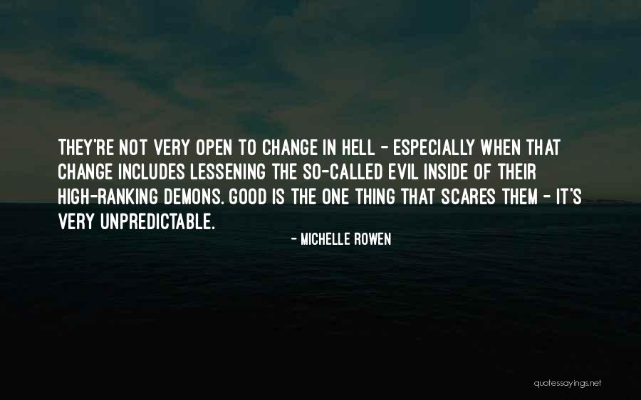 Ranking Quotes By Michelle Rowen