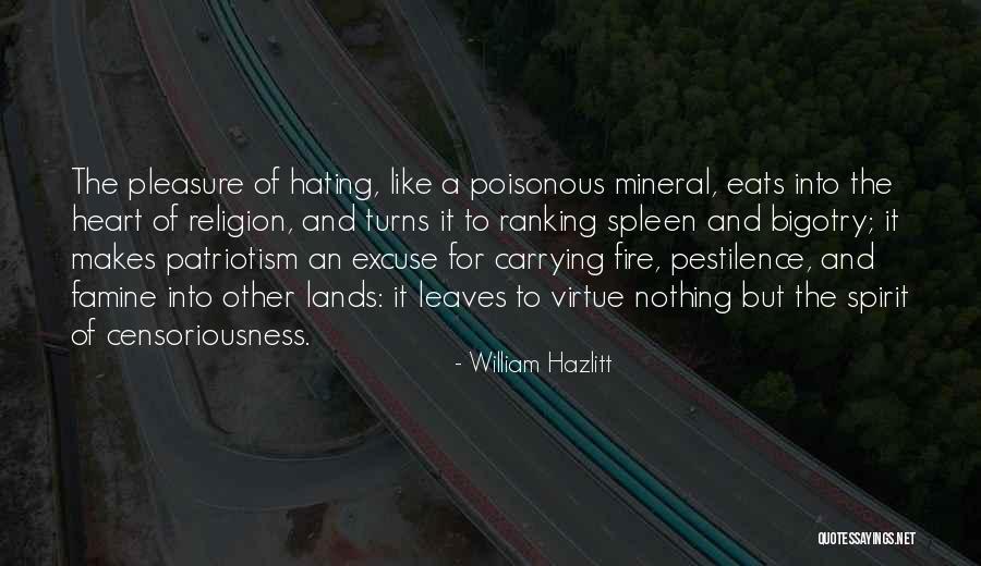 Ranking Quotes By William Hazlitt