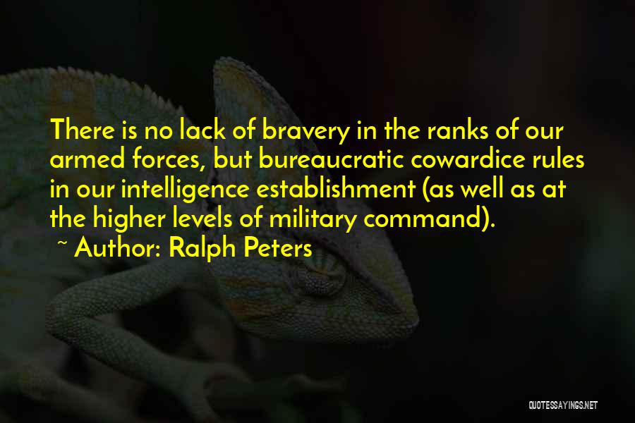Ranks In Military Quotes By Ralph Peters