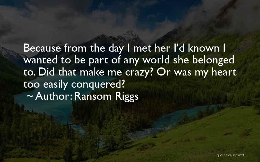 Ransom Riggs Quotes 467103