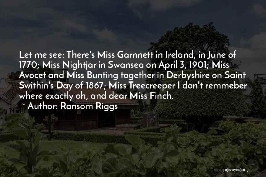 Ransom Riggs Quotes 911653