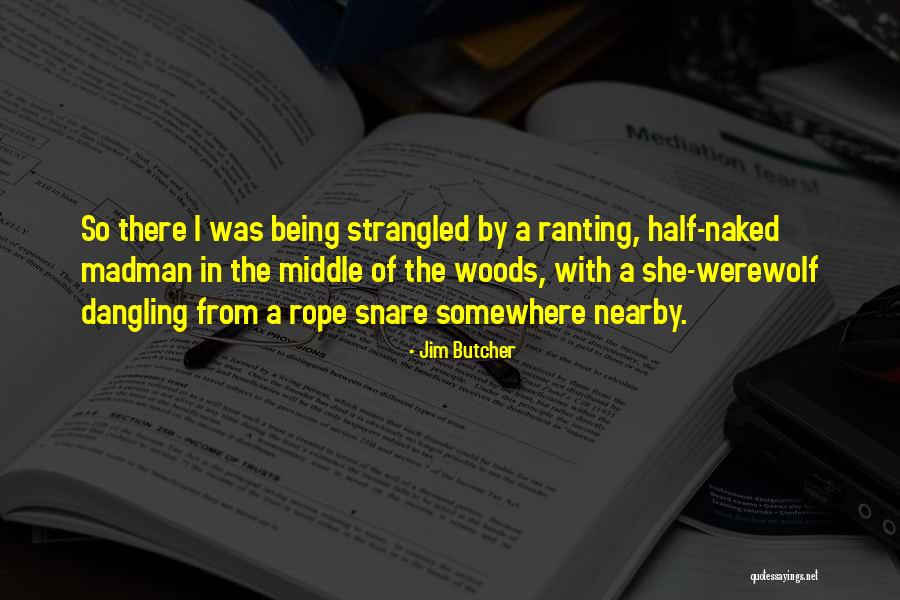 Ranting Quotes By Jim Butcher