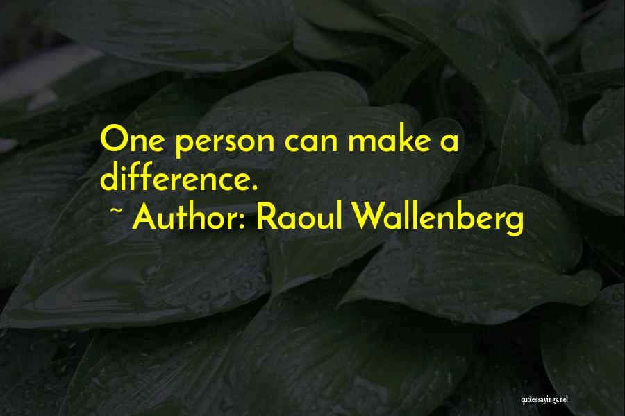 Raoul Wallenberg Quotes 1833564