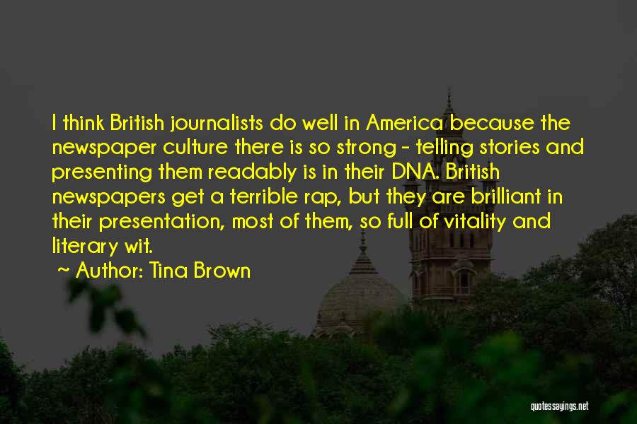 Rap Culture Quotes By Tina Brown