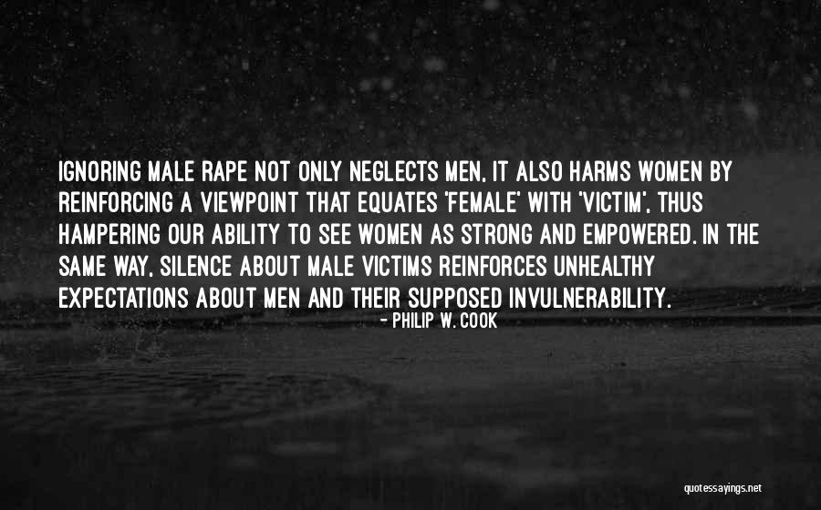 Rape Victim Quotes By Philip W. Cook Rape Victim Quotes By Philip W. Cook