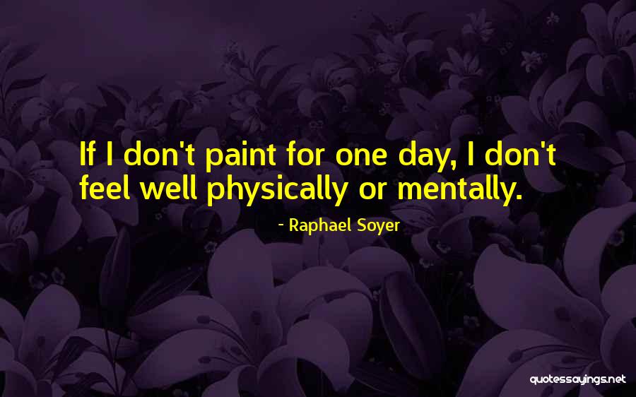 Raphael Soyer Quotes 282144