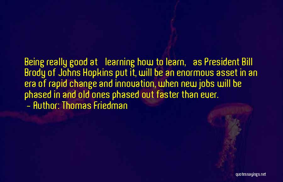 Rapid Change Quotes By Thomas Friedman