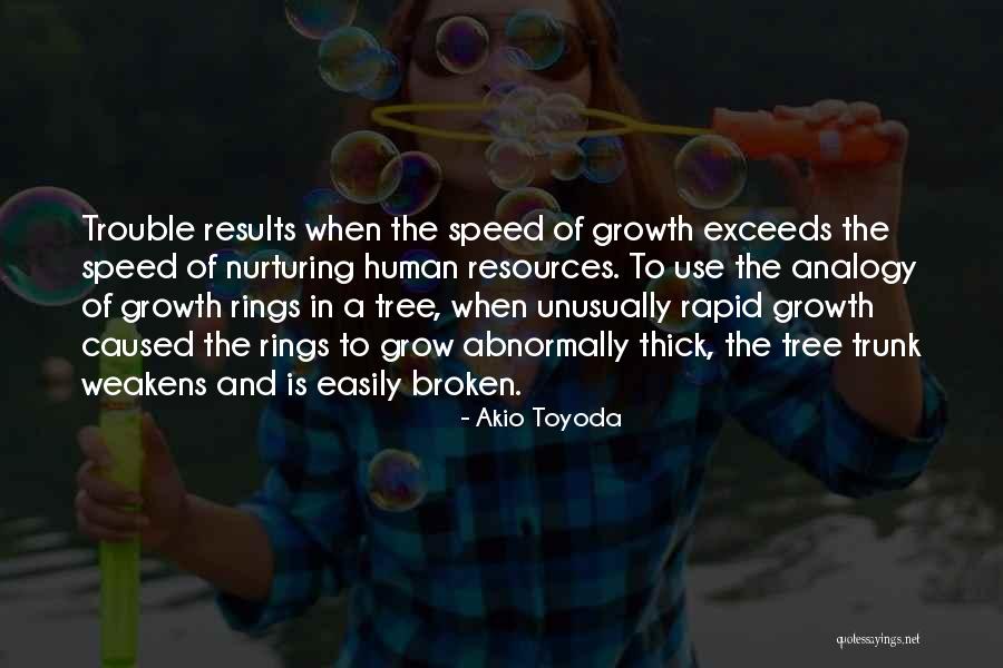 Rapid Growth Quotes By Akio Toyoda Rapid Growth Quotes By Akio Toyoda