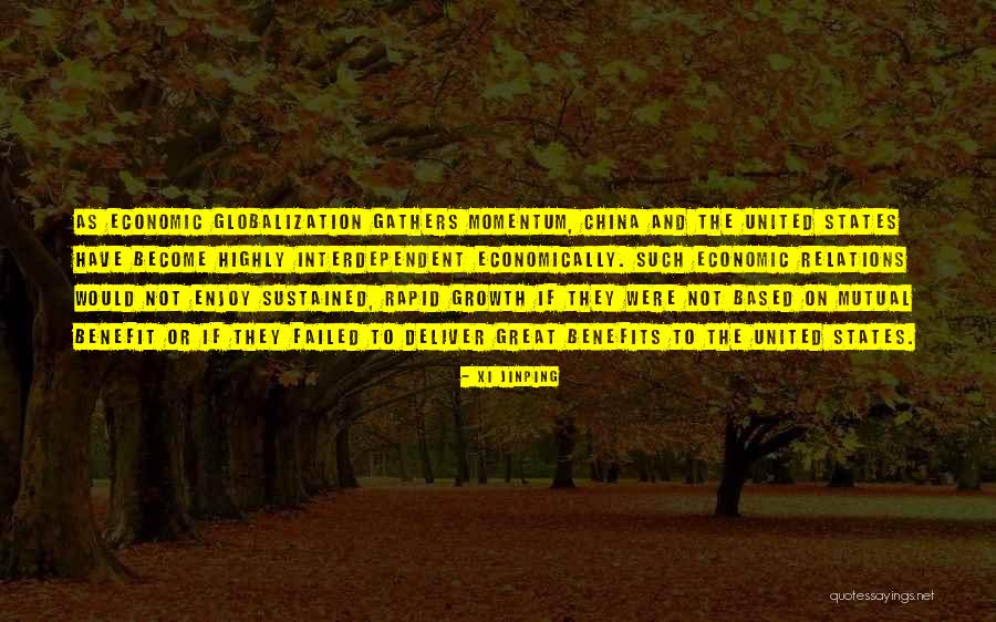 Rapid Growth Quotes By Xi Jinping Rapid Growth Quotes By Xi Jinping