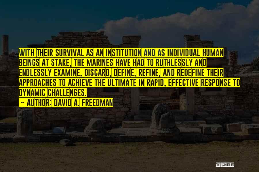 Rapid Response Quotes By David A. Freedman