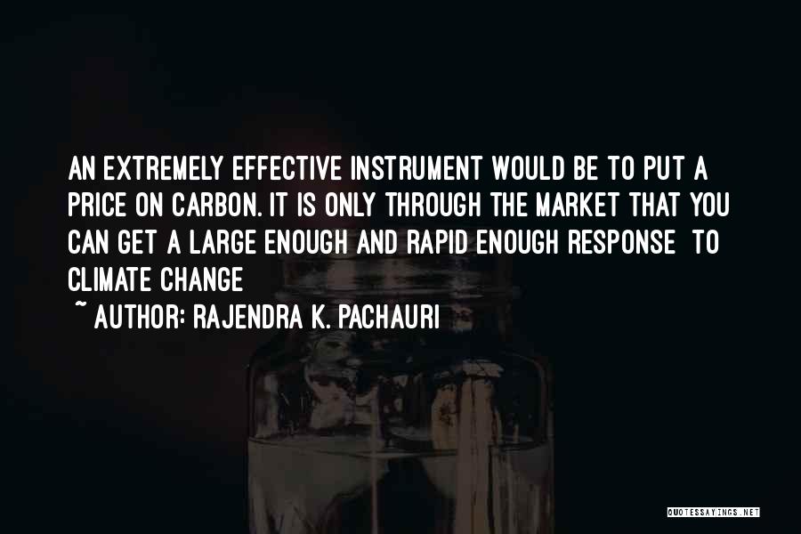 Rapid Response Quotes By Rajendra K. Pachauri