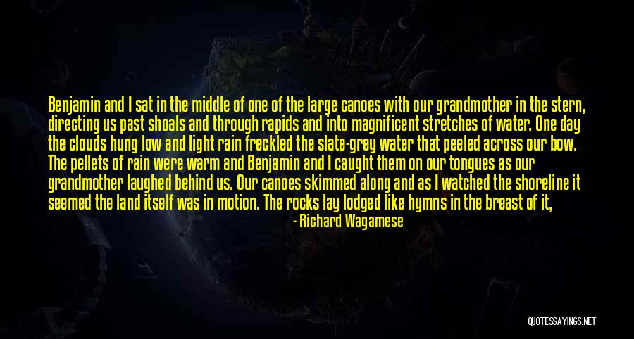 Rapids Quotes By Richard Wagamese Rapids Quotes By Richard Wagamese