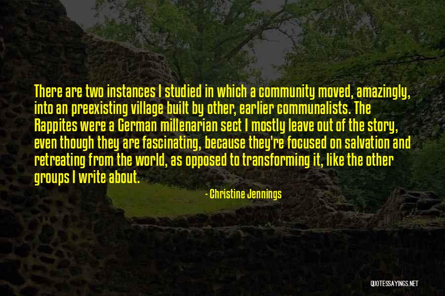 Rappites Quotes By Christine Jennings Rappites Quotes By Christine Jennings