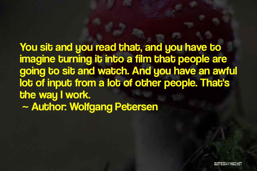 Rappler Pope Quotes By Wolfgang Petersen