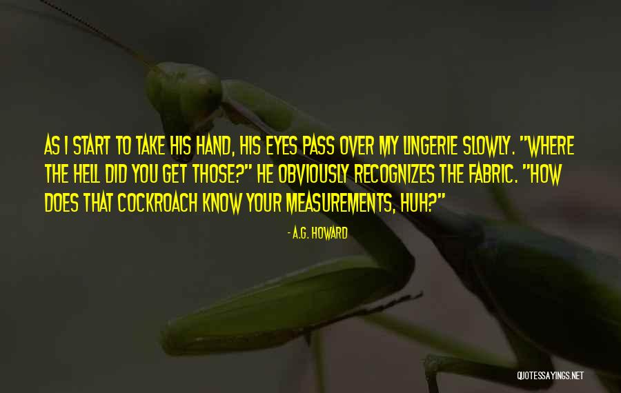 Rapps Dam Quotes By A.G. Howard Rapps Dam Quotes By A.G. Howard