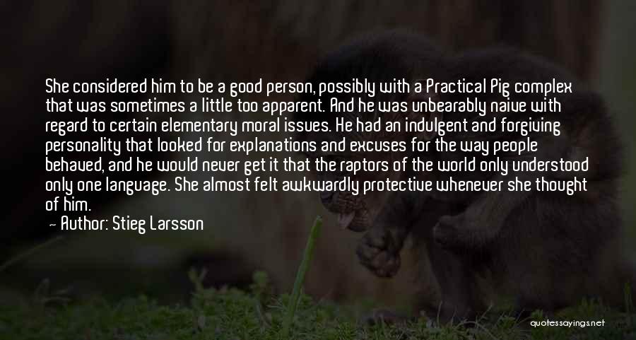 Raptors Quotes By Stieg Larsson