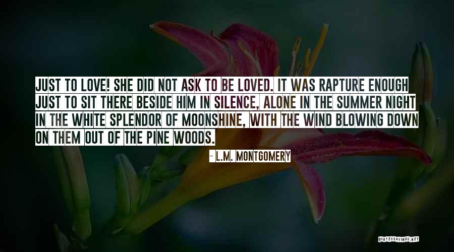 Rapture Best Quotes By L.M. Montgomery Rapture Best Quotes By L.M. Montgomery